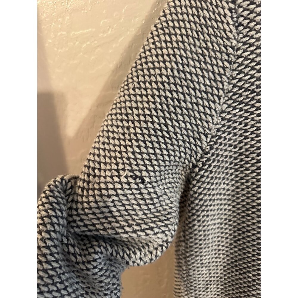 Y Old Navy Jacquard Fair Isle Winter Open Front Long Cozy Cardigan - Picture 12 of 12